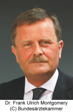 Prof. Dr. med. Frank Ulrich Montgomery, Präsident der Bundesärztekammer, Bild (c) Bundesärztekammer