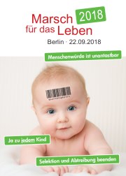Marsch für das Leben 2018 am 22.09. in Berlin